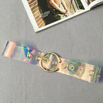 Transparent Pvc Casual Jeans Pants Belt for Women
