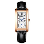 Luxury Women Leather Waterproof  Watch