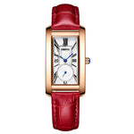 Luxury Women Leather Waterproof  Watch
