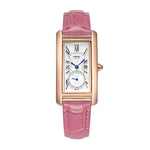 Luxury Women Leather Waterproof  Watch