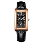 Luxury Women Leather Waterproof  Watch