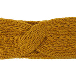 Acrylic Wool Knitted Cross Headband - OPENDOORS ENTERPRISE