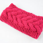 Acrylic Wool Knitted Cross Headband - OPENDOORS ENTERPRISE