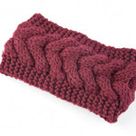 Acrylic Wool Knitted Cross Headband - OPENDOORS ENTERPRISE