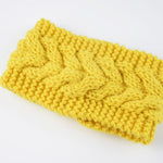 Acrylic Wool Knitted Cross Headband - OPENDOORS ENTERPRISE
