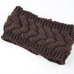 Acrylic Wool Knitted Cross Headband - OPENDOORS ENTERPRISE