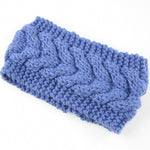Acrylic Wool Knitted Cross Headband - OPENDOORS ENTERPRISE