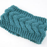 Acrylic Wool Knitted Cross Headband - OPENDOORS ENTERPRISE