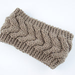 Acrylic Wool Knitted Cross Headband - OPENDOORS ENTERPRISE