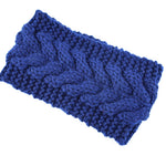 Acrylic Wool Knitted Cross Headband - OPENDOORS ENTERPRISE