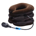 Inflatable Air Neck Traction Pillow - Soft Cervical Collar Device. - OPENDOORS ENTERPRISE