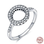 Sterling Silver Star Moon Zircon Rings - OPENDOORS ENTERPRISE
