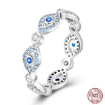 Sterling Silver Star Moon Zircon Rings - OPENDOORS ENTERPRISE