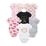 Baby Unisex Cotton Bodysuit Set