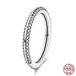 Sterling Silver Star Moon Zircon Rings - OPENDOORS ENTERPRISE