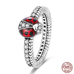Sterling Silver Star Moon Zircon Rings - OPENDOORS ENTERPRISE