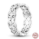 Sterling Silver Star Moon Zircon Rings - OPENDOORS ENTERPRISE