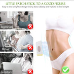 30Pcs Natural Herbs Navel Slimming Patches for Fast Fat Burning & Weight Loss