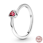 Sterling Silver Star Moon Zircon Rings - OPENDOORS ENTERPRISE