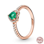 Sterling Silver Star Moon Zircon Rings - OPENDOORS ENTERPRISE