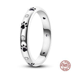 Sterling Silver Star Moon Zircon Rings - OPENDOORS ENTERPRISE