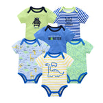 Baby Unisex Cotton Bodysuit Set