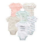 Baby Unisex Cotton Bodysuit Set