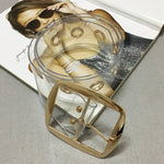 Transparent Pvc Casual Jeans Pants Belt for Women