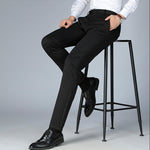 Men's Stretch Business Straight Pants