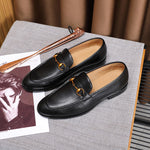 Men's Fashion British Vintage Horsebit Loafers