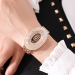Watches Oval Set Diamond British Watch