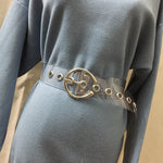Transparent Pvc Casual Jeans Pants Belt for Women